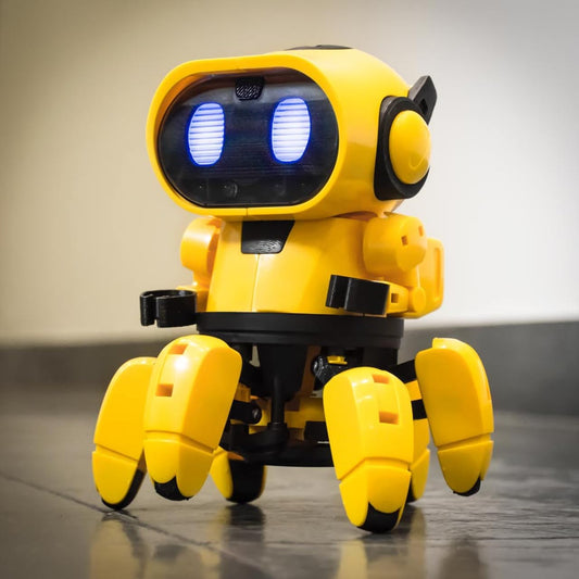 CONSTRUCT & CREATE: Tobbie the Self-Guiding AI Robot — Educational DIY STEM Kit for Building Your Own Intelligent, Self-Navigating Robot