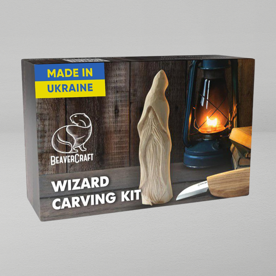 مجموعة نحت الخشب للمبتدئين - مجموعة DIY03 Wizard