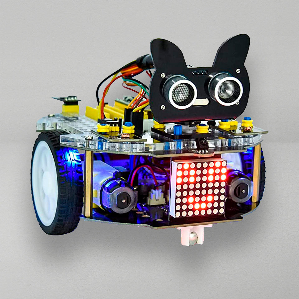 مجموعة بدء تشغيل سيارة روبوت Beetlebot 3 في 1 مع لوحة Raspberry Pi Pico
