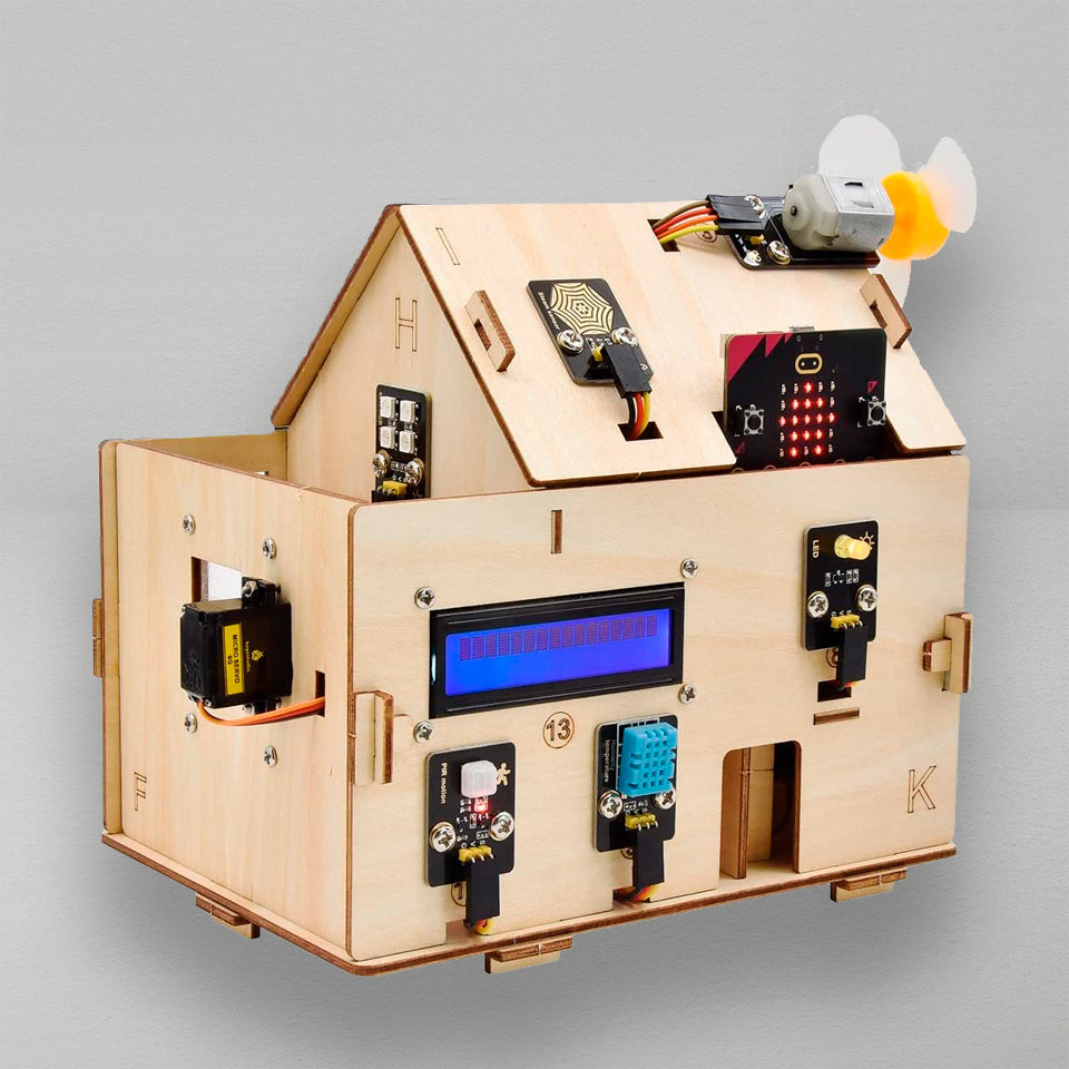 مجموعة أدوات البدء المنزلية الذكية Micro:bit V2 (بدون بطارية)