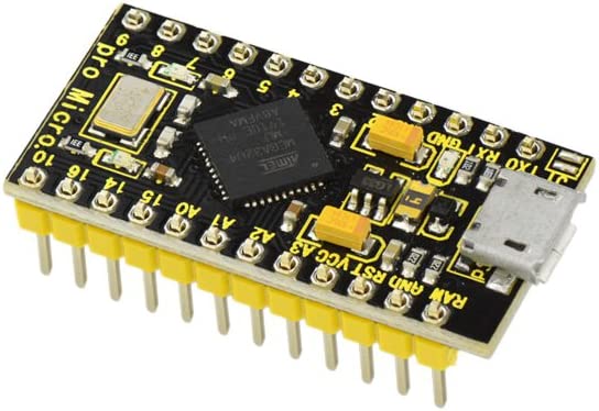 Pro Micro Atmega32U4 مع كابل USB مع دبابيس تناظرية وPWM