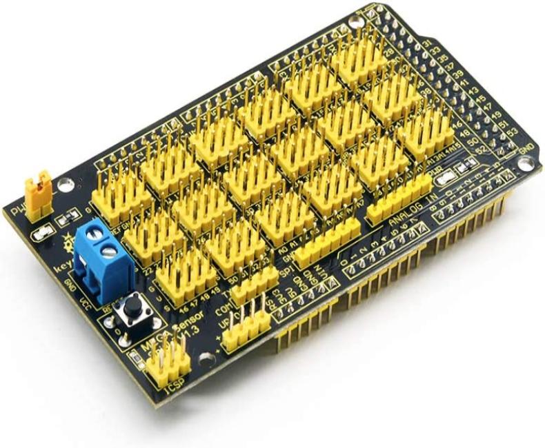 MEGA Sensor Shield V1 متوافق مع Arduino MEGA 2560 R3