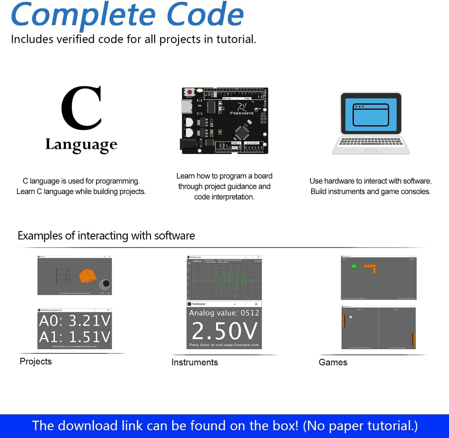 مجموعة البدء النهائية مع اللوحة V4 (متوافقة مع Arduino IDE)