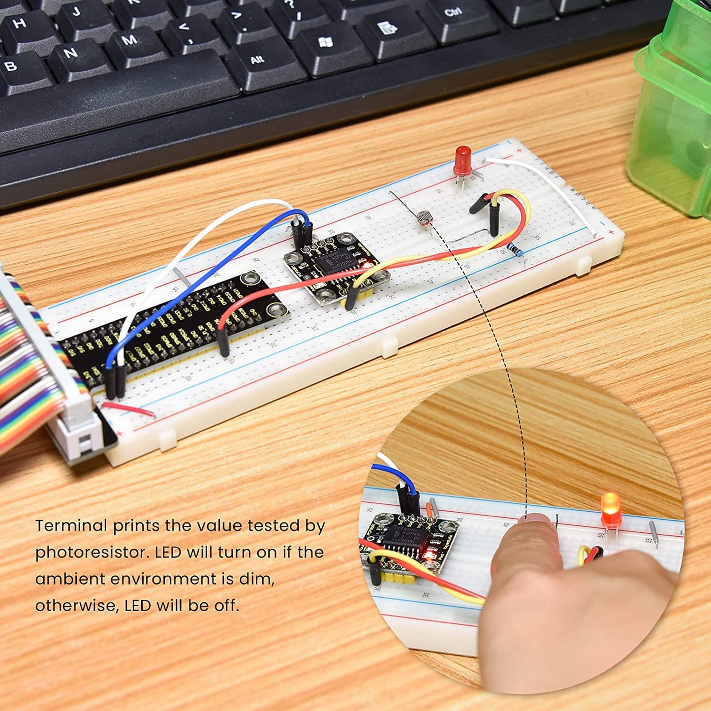 مجموعة البدء الأساسية 1 لـ Raspberry Pi (لوحة Raspberry Pi غير متضمنة) KS3013