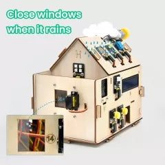 مجموعة أدوات DIY للمنزل الذكي IOT مع أجهزة استشعار تعتمد على التحكم ESP32