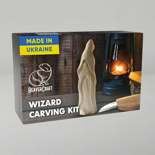 مجموعة نحت الخشب للمبتدئين - مجموعة DIY03 Wizard