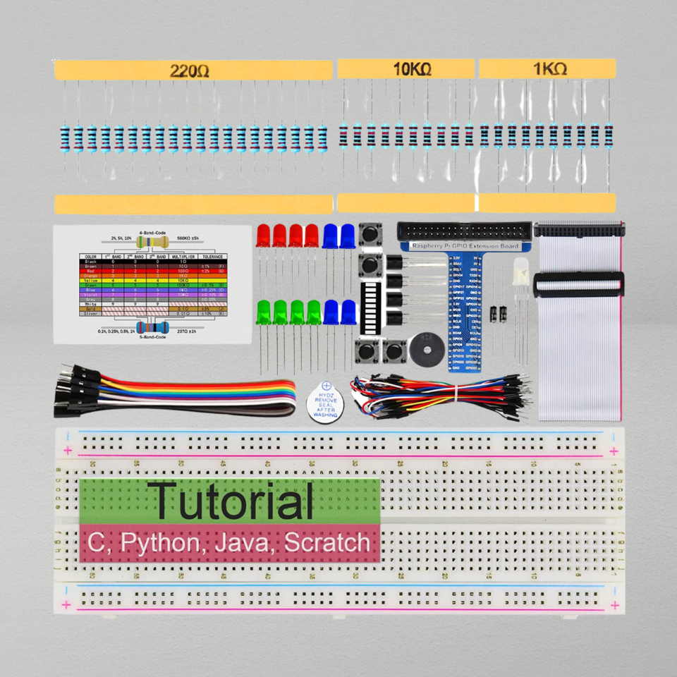 مجموعة البدء الأساسية 2 لـ Raspberry Pi (لوحة Raspberry Pi غير متضمنة) FNK0022