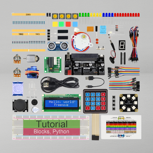 مجموعة البدء المثالية لجهاز BBC Micro:bit (غير متضمنة)
