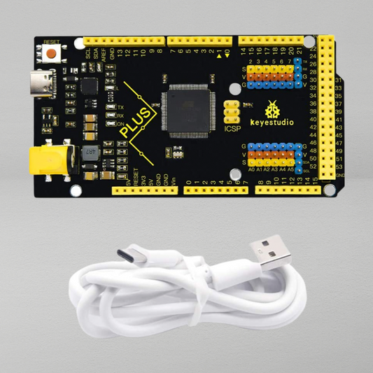 لوحة متحكم Mega 2560 Plus مع منفذ USB Type C