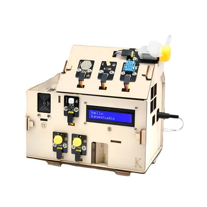 مجموعة أدوات DIY للمنزل الذكي IOT مع أجهزة استشعار تعتمد على التحكم ESP32