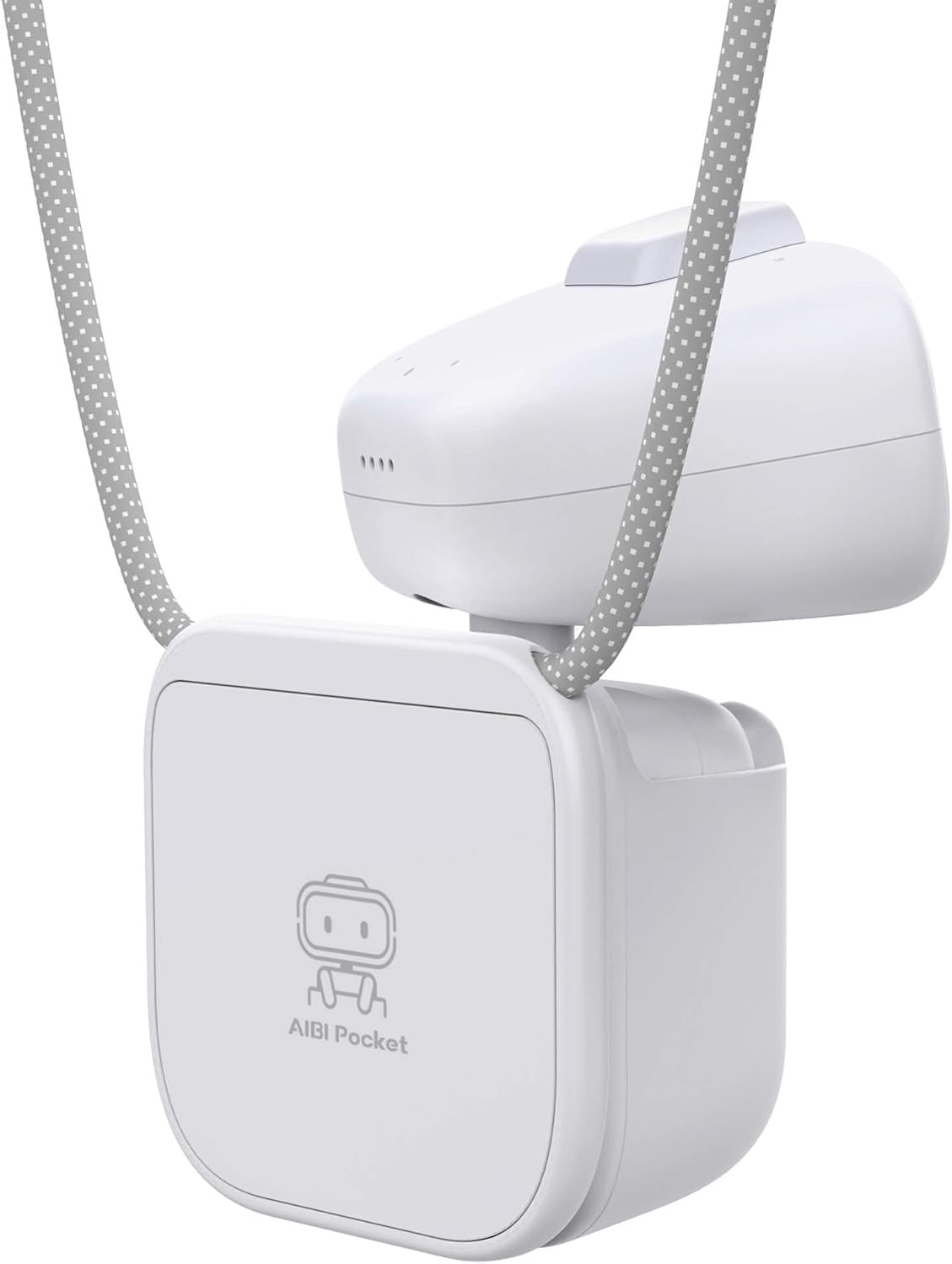 EMOPET AIBI Pocket Pet, Portable Robot, ChatGPT-Powered AI Companion with Voice Commands, Emotional Interaction, Singing and Dancing, Magnetically Attaches to Any Place, Ultra-Portable