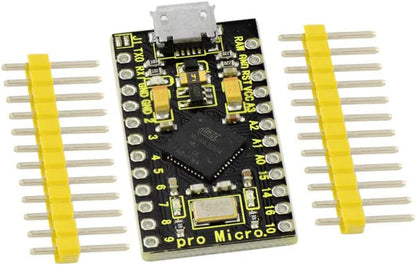 Pro Micro Atmega32U4 مع كابل USB مع دبابيس تناظرية وPWM