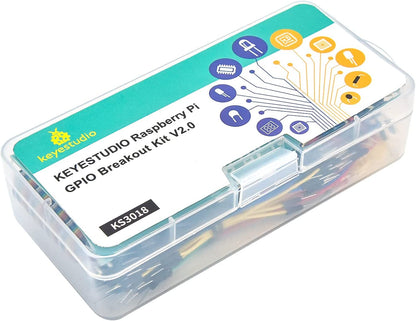 مجموعة توصيل GPIO لـ Raspberry Pi مع لوحة توصيل مكونة من 830 فتحة