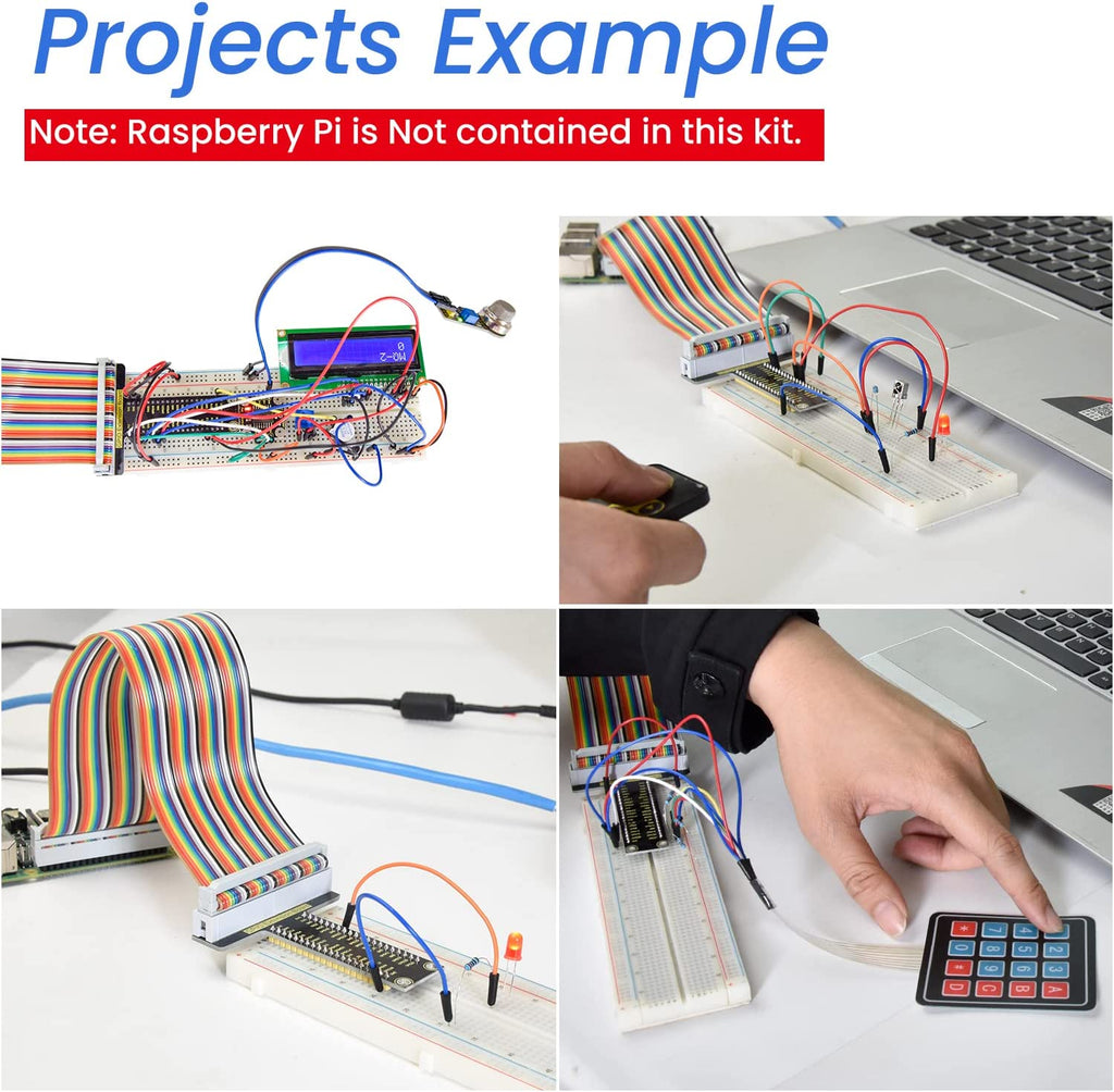 مجموعة بدء تشغيل مستشعر RFID لـ Raspberry Pi (Raspberry Pi غير متضمن)
