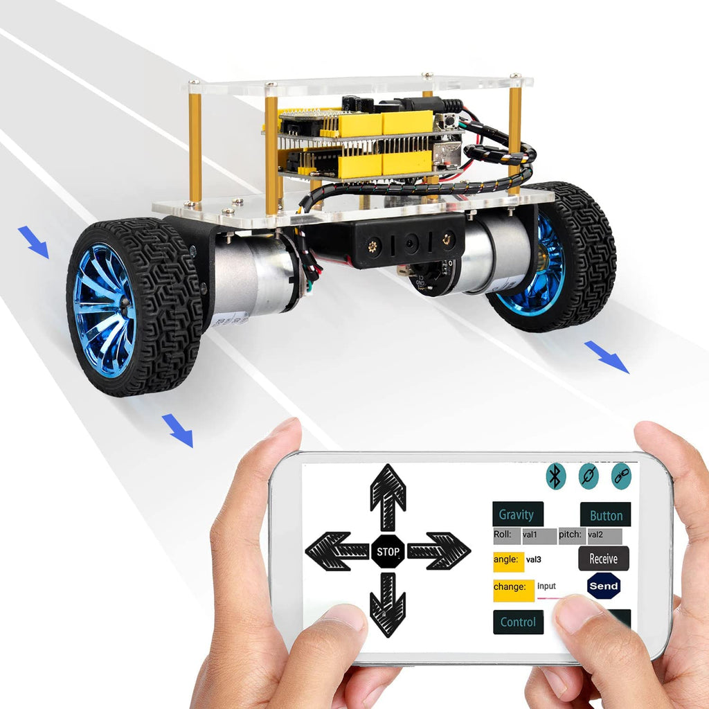 Self-Balancing Robot Car Kit based on UNO R3 Development Board KS0193