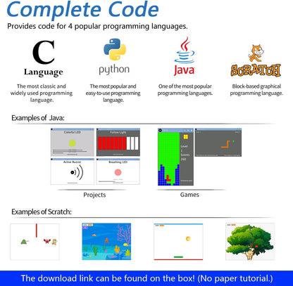 Basic Starter Kit 2 for Raspberry Pi (Raspberry Pi Board Not Included) FNK0022