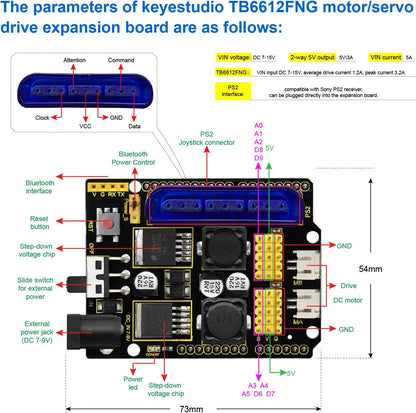 طقم ذراع روبوت 4DOF DIY لـ Arduino مع وحدة Bluetooth HC-06