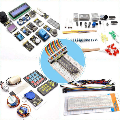 مجموعة بدء تشغيل مستشعر RFID لـ Raspberry Pi (Raspberry Pi غير متضمن)